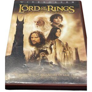The Lord of the Rings  The Two Towers DVD 2 disc set 2002 READ